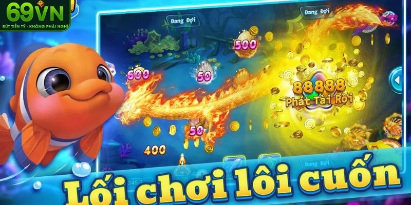 Trải nghiệm giải trí độc đáo với bắn cá vàng
